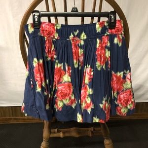 Floral Abercrombie & Fitch skirt